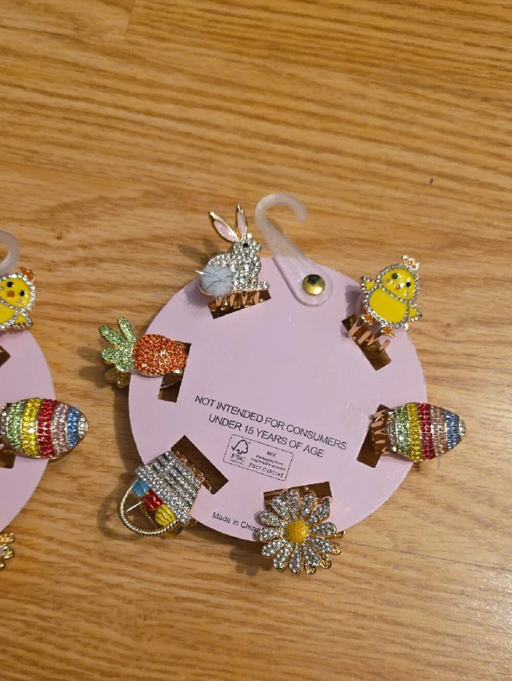 Piper·k Easter Charm Hair Clips Set